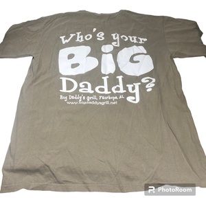 Big Daddy T-Shirt Short Sleeve New Size Large